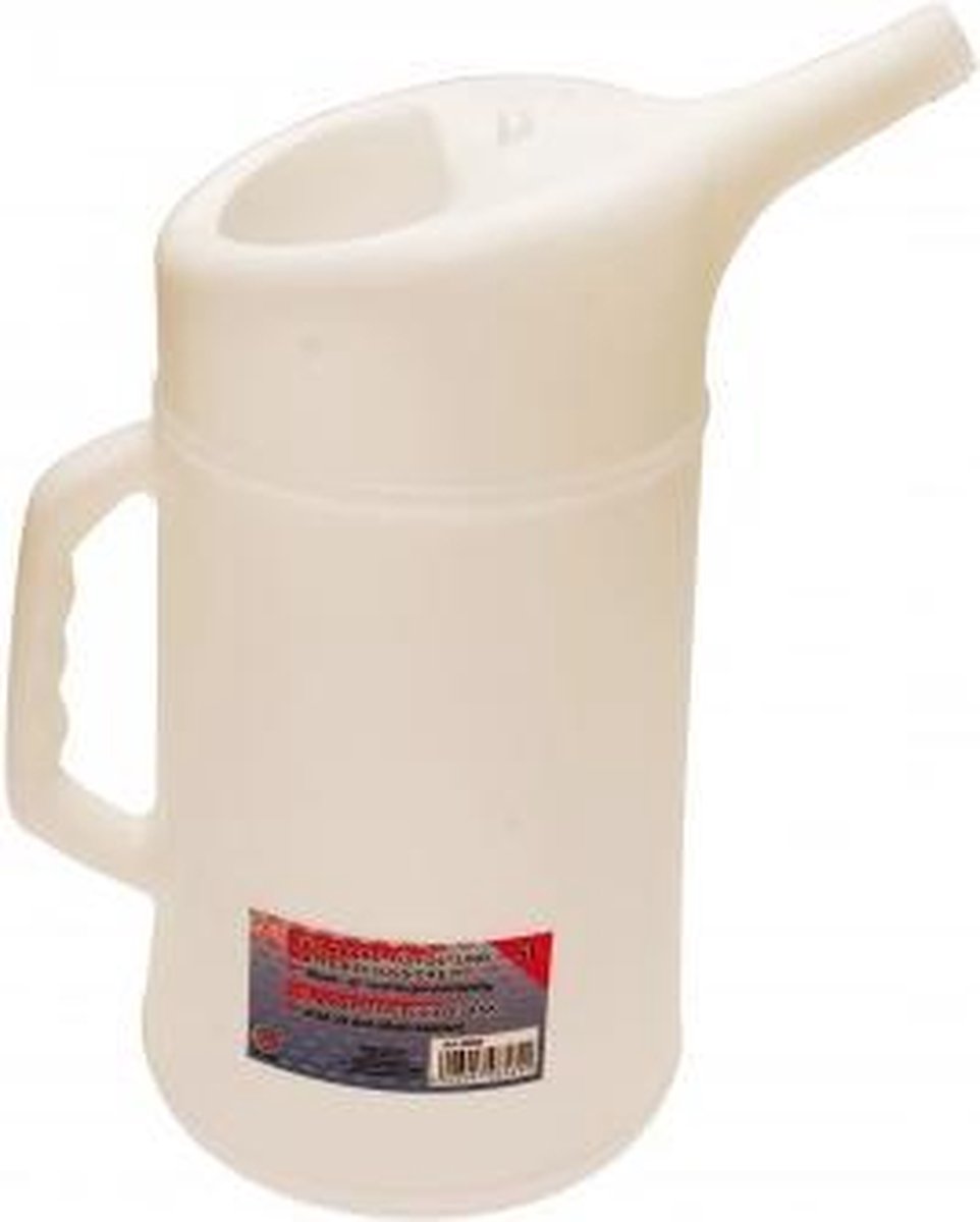 Maatkan - Maatbeker 5 Liter - Koelvloeistop - Motorolie - Universeel - Zonder morsen - BGS 8569