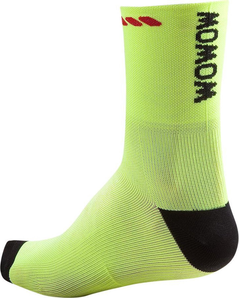 2 paar zomer kousen fluo geel Wowow - Fietsen - Lopen