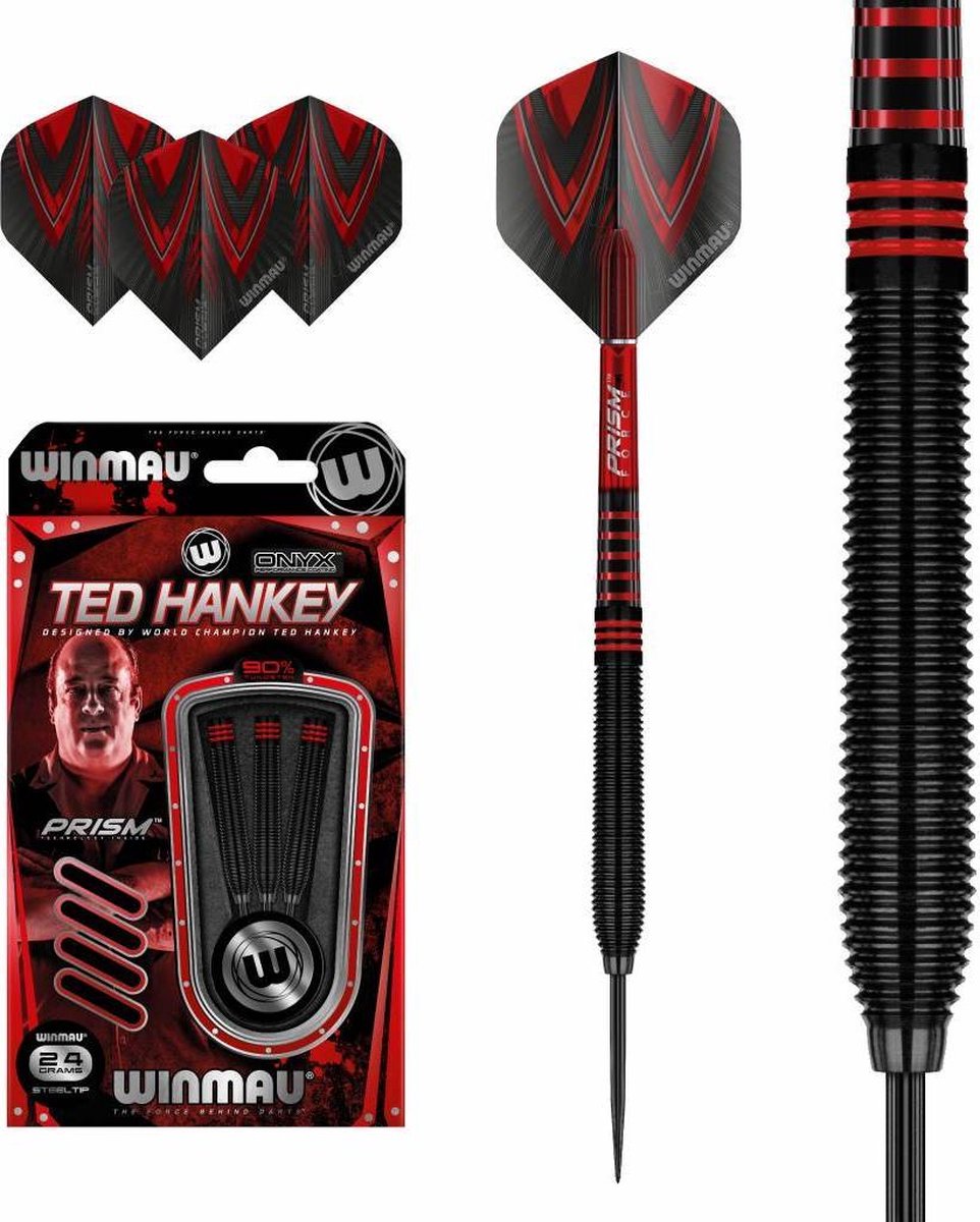 Winmau Ted Hankey Onyx 90% - 24 Gram