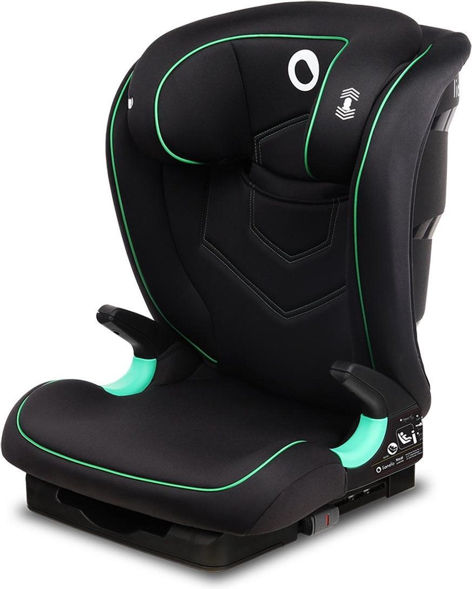 Lionelo autostoel Neal I-Size met isoFix Black Onyx (15-36kg)