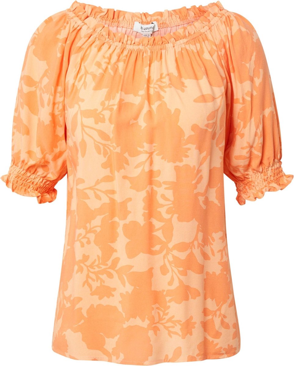 B.young blouse joella Abrikoos-38 (M)
