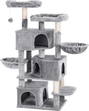 Nancy's Kattenboom met 3 kattengrotten - 164 cm - Kattenhuis - Krabpaal - Kattenboom - Katten Krabpalen