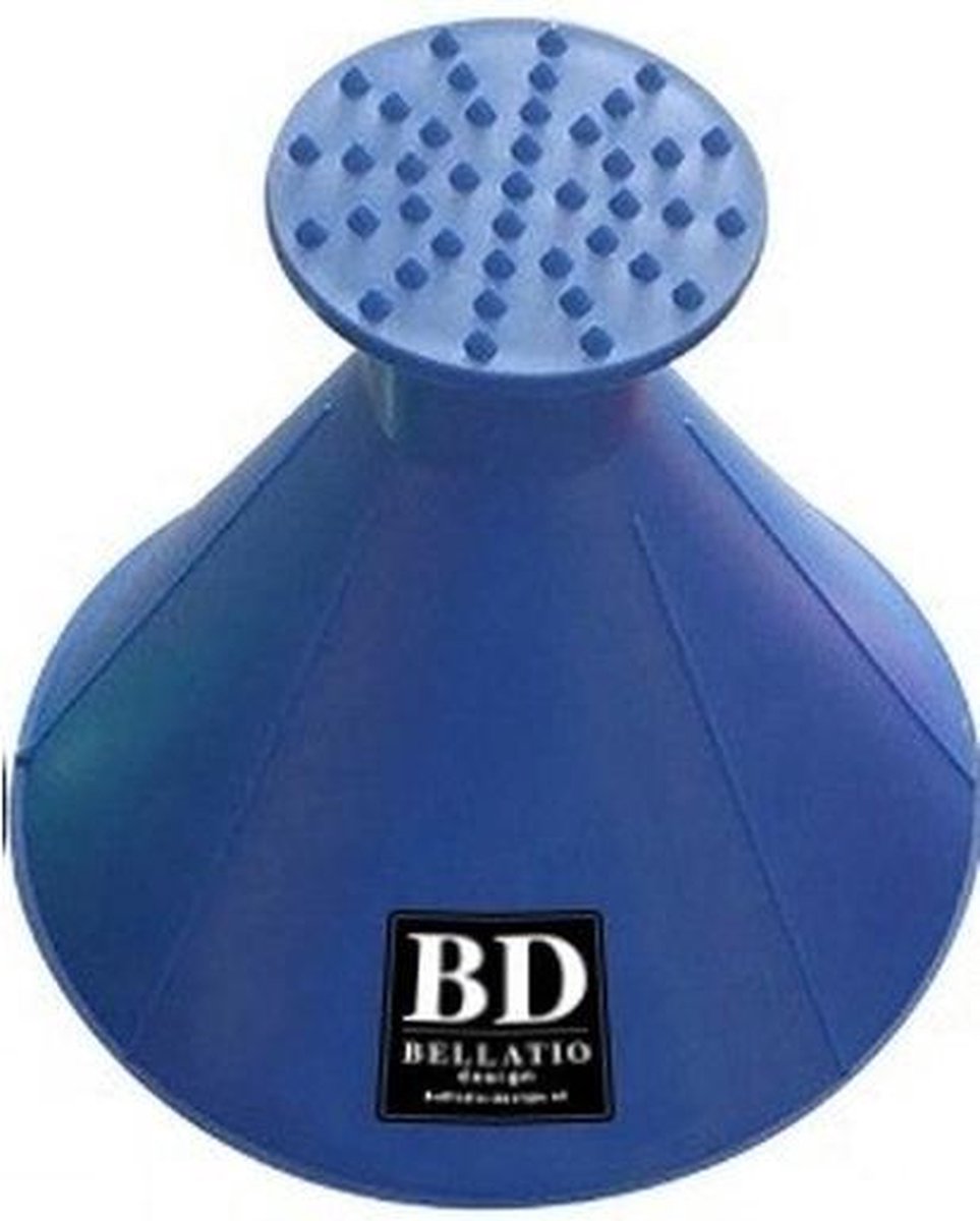 Ronde multifunctionele autoraam ijskrabber blauw