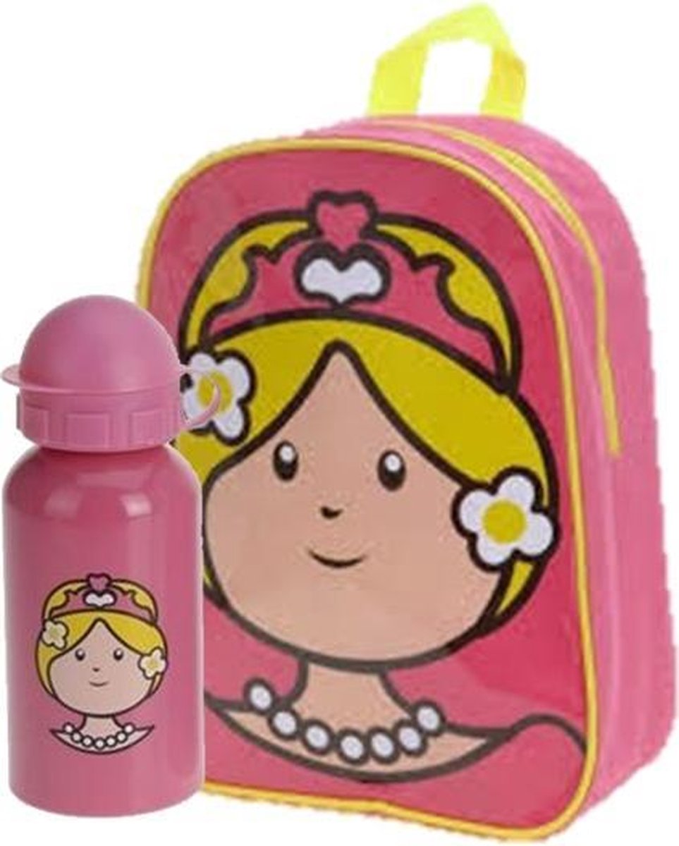 Rugtasje en drinkbeker prinses