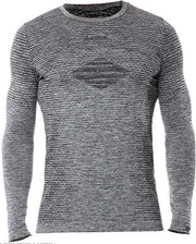 Iron-ic Sportshirt Heren Polypropyleen/polyester Grijs Mt S/m
