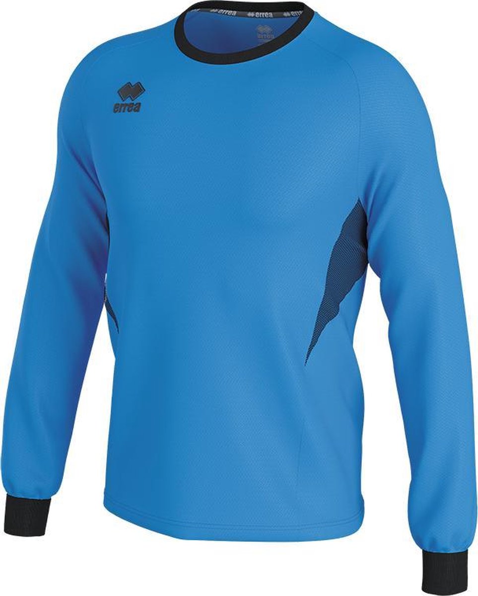 ERREA Keepersshirt model Malibu - Blauw/Zwart - Maat L
