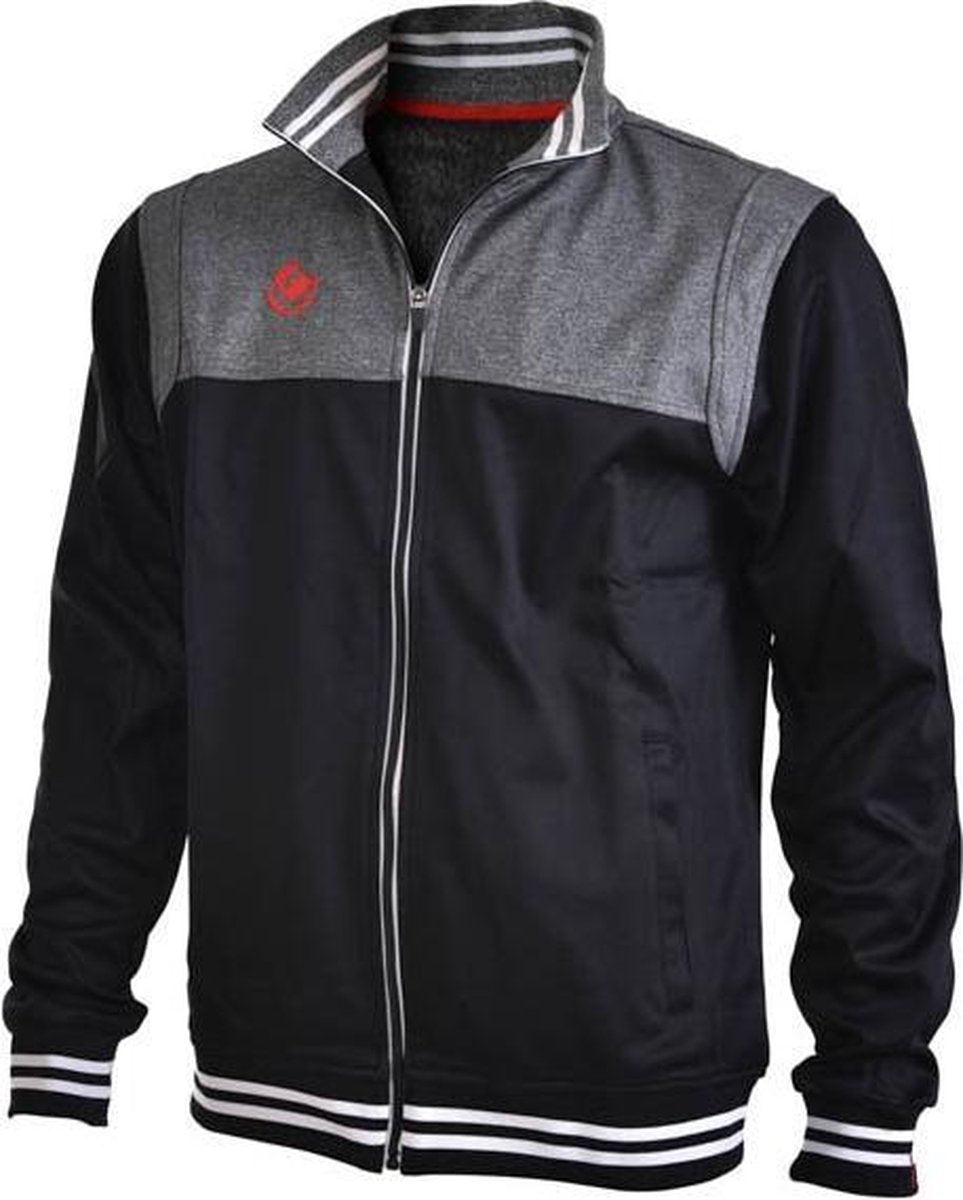 Brabo Tech Jacket  Trainingsjas - Maat 164  - Unisex - zwart