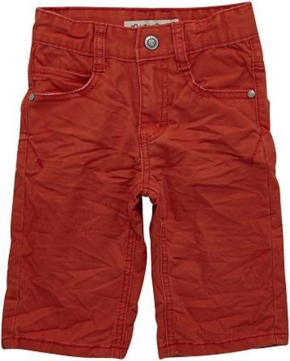 Minymo - jongens kort broek - plum - Maat 146
