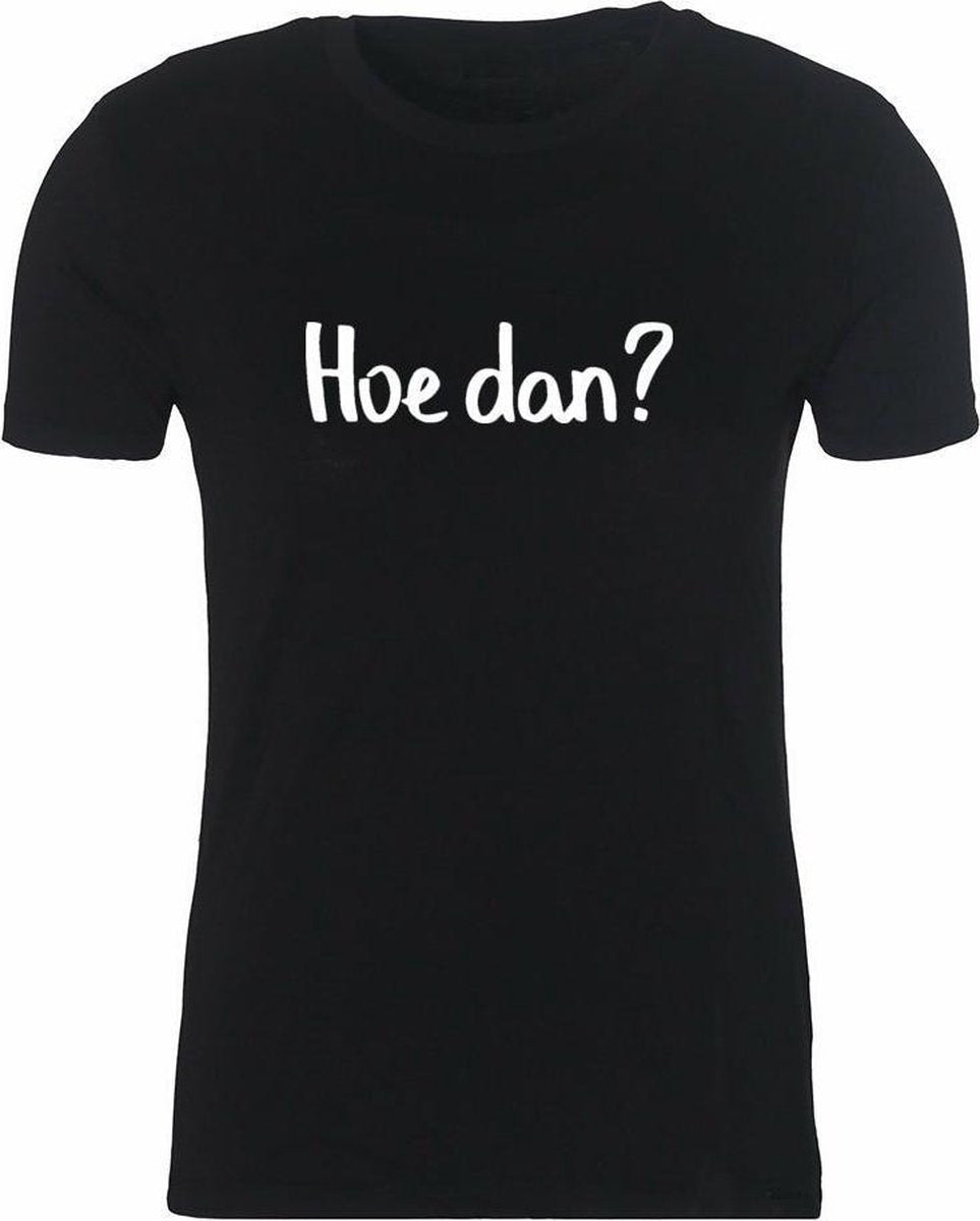 Hoe dan? Rustaagh unisex kinder t-shirt maat 110-116
