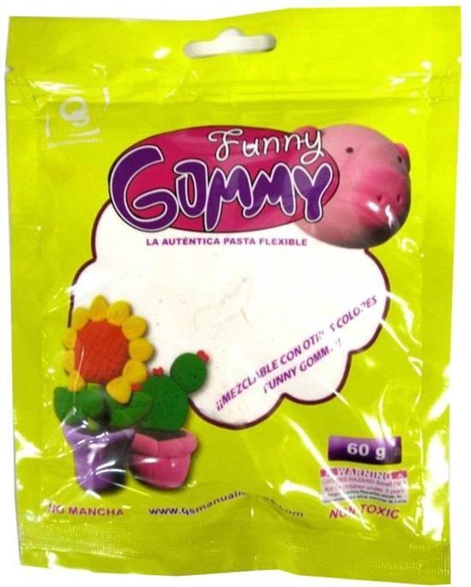Funny Gummy 60 gram - Wit