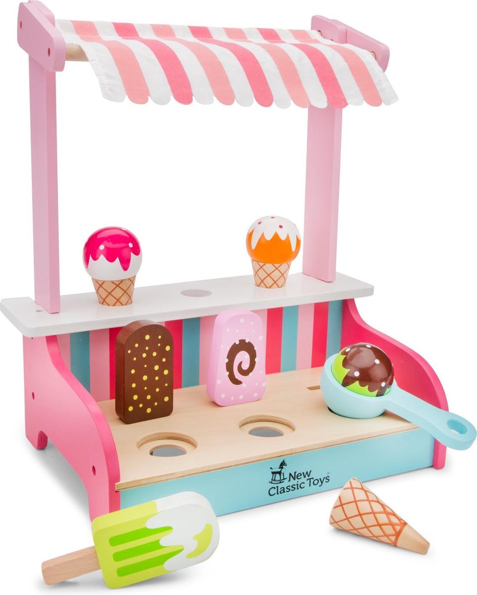 New Classic Toys Speelgoedwinkeltje IJskraam