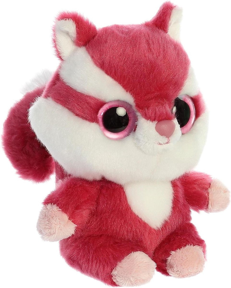 Pluche eekhoorn knuffel van 15 cm - kinder speelgoed knuffels
