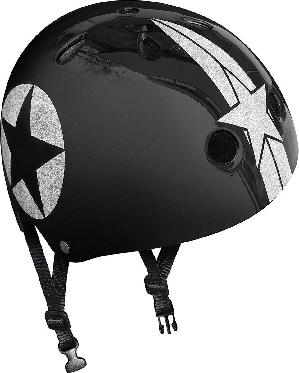 Stamp Skatehelm Zwart Maat 54/60 Cm