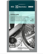 Super care 2 zakjes ontkalkingsmiddel ontkalker antikalk voor wasmachine vaatwasmachine - vaatwasser