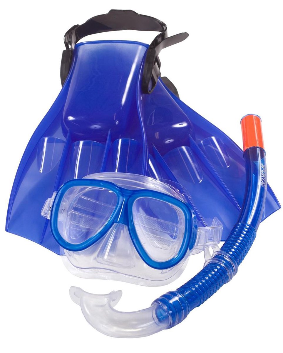 Sportx - Snorkelset - Kinderen - 34-38 - Blauw