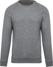 Sweater bio raglanmouwen kinderen Grijs Maat 6/8 jaar