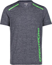 Cmp T-shirt Heren Polyester/nylon Grijs Maat S