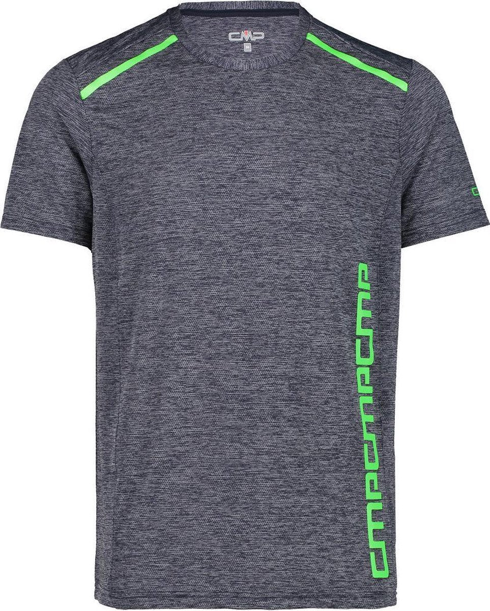 Cmp T-shirt Heren Polyester/nylon Grijs Maat S