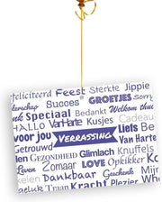 Helium Ballon Geboorte Jongen Slak 43cm leeg