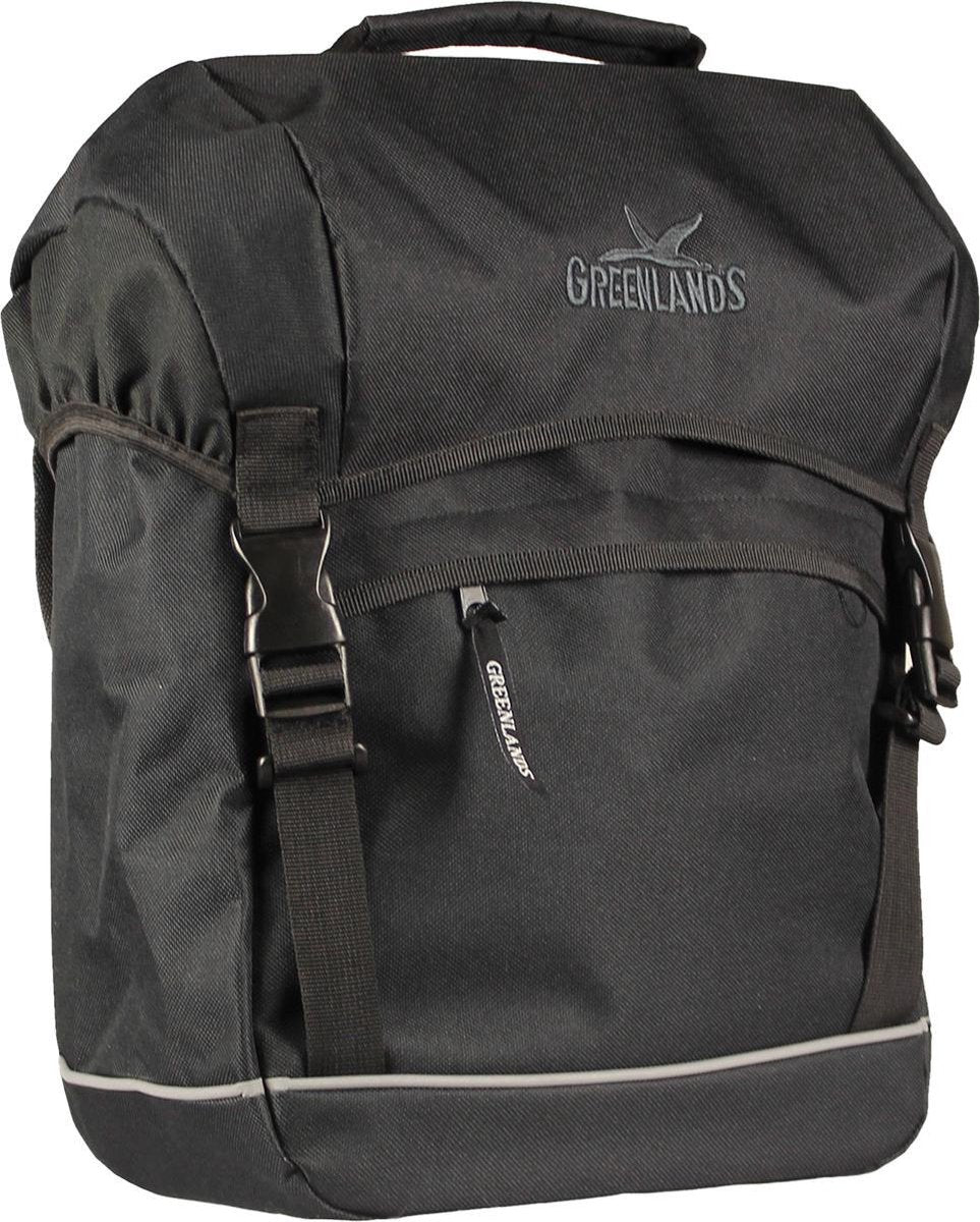 Greenlands  - Enkele Fietstas - 17 l - Zwart