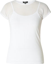 ES&SY Mette Top - White - maat 42