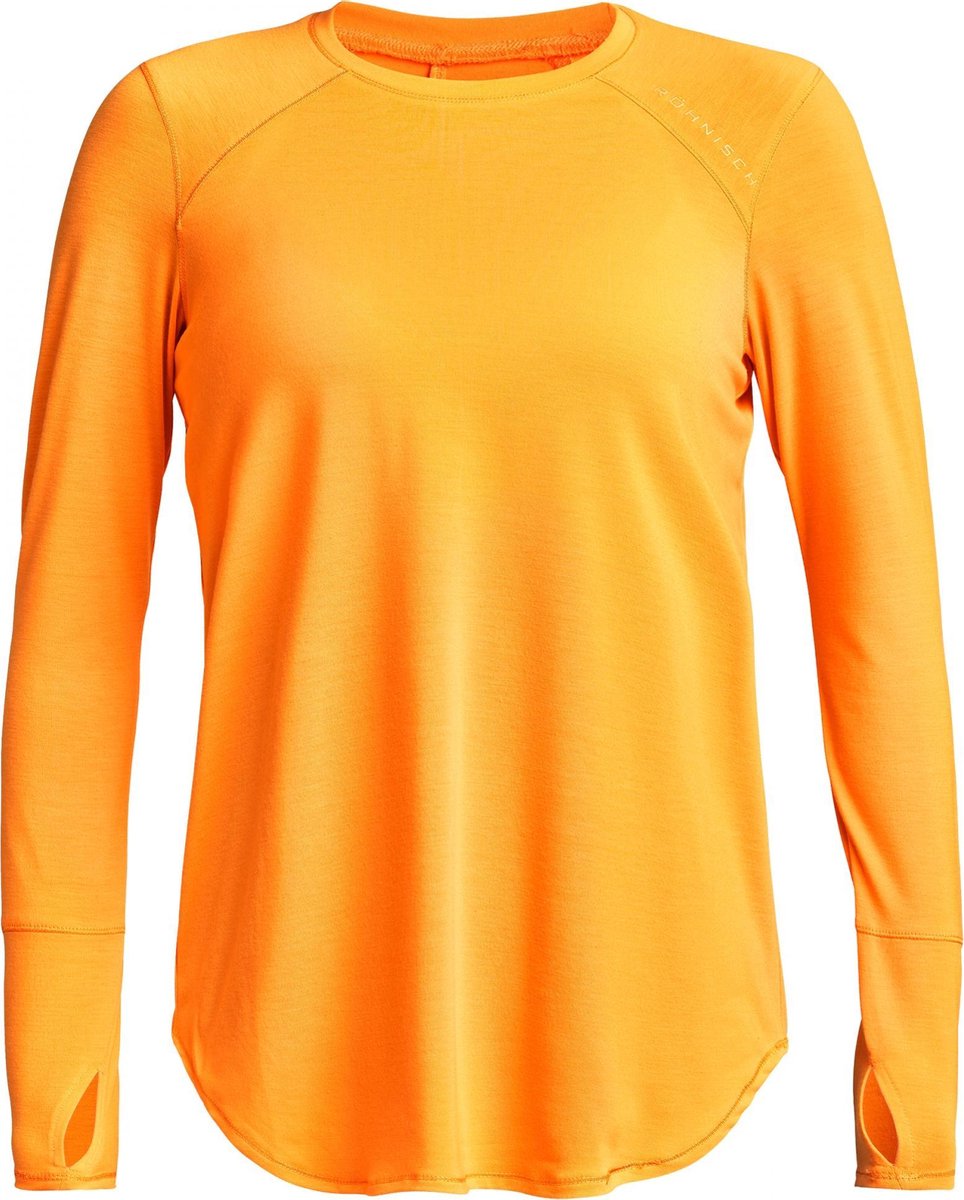 Röhnisch Sportshirt Clara Dames Polyester Neon Oranje Mt 3xl