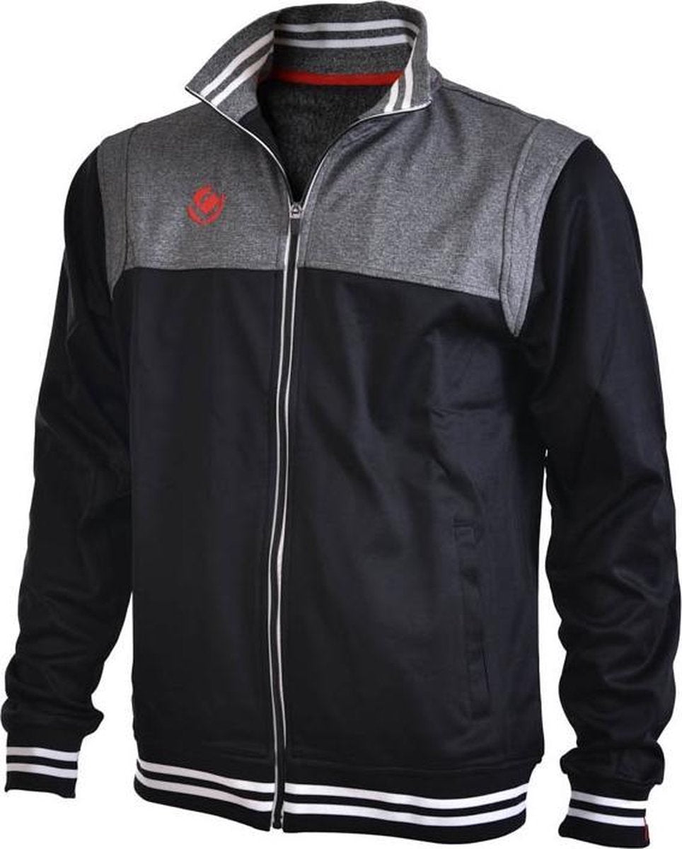 Brabo Tech Jacket  Trainingsjas - Maat S  - Mannen - zwart
