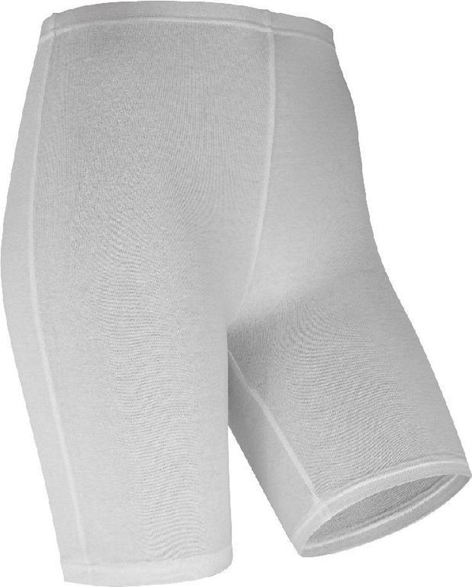 Sarlini Dames Legging Short Katoen Wit XXL