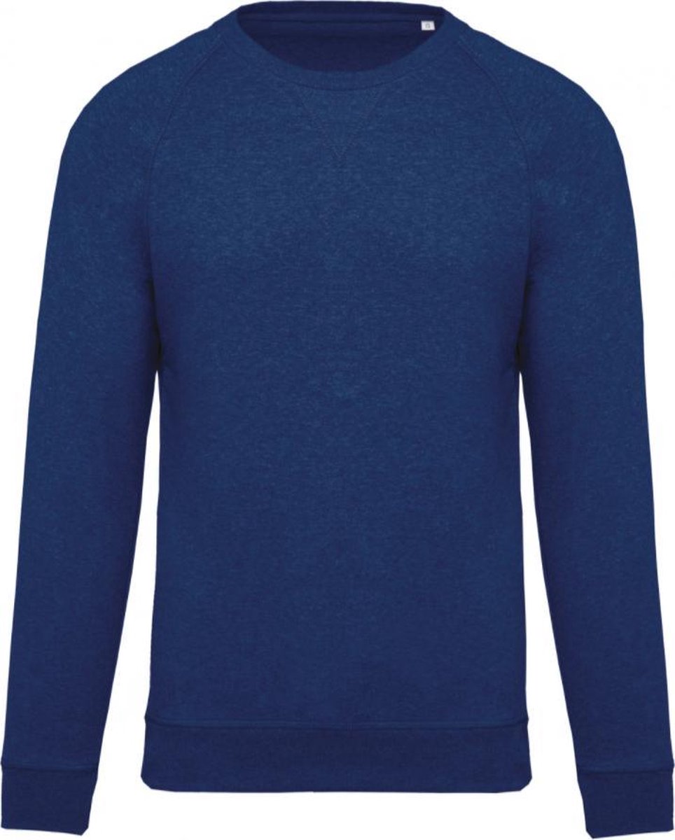 Sweater bio raglanmouwen kinderen Donker Blauw Maat 10/12 jaar