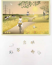 Vissevasse puzzel 1000 stukjes volwassenen - Landschap - A Fine Day - 63 x 45 cm
