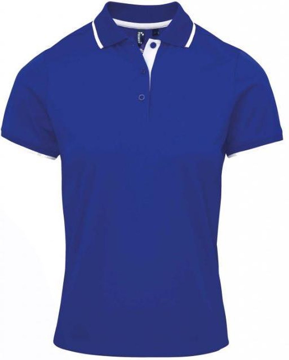 2 x Women's contrast Coolchecker® polo