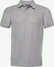 Unsigned heren polo - Grijs - Maat 3XL