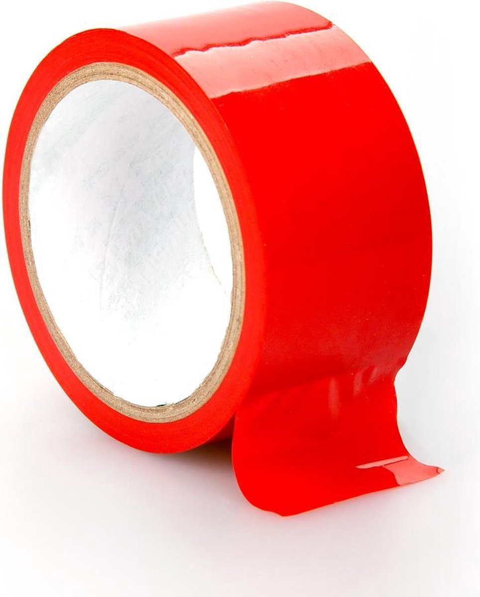 Ouch! – Bondage BDSM Tape voor Beginners en Gevorderden 20 Meter – Rood
