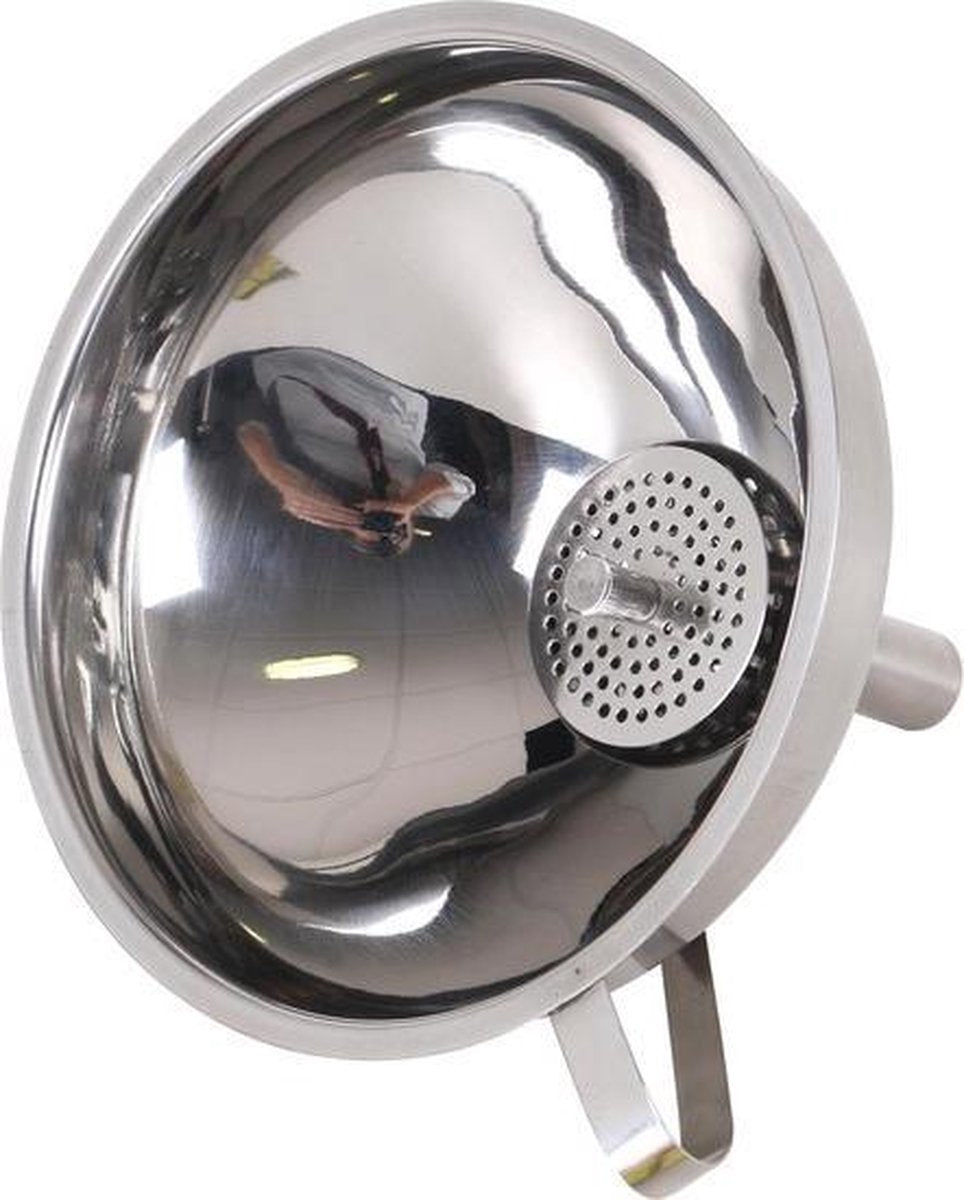 FUNNEL C / FILTER STEEL MATE 15CM PRIVILEGE