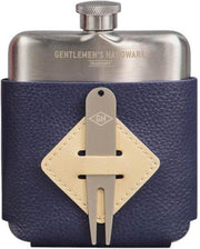 Gentlemen's Hardware Heupfles Golf 200 Ml Rvs Blauw