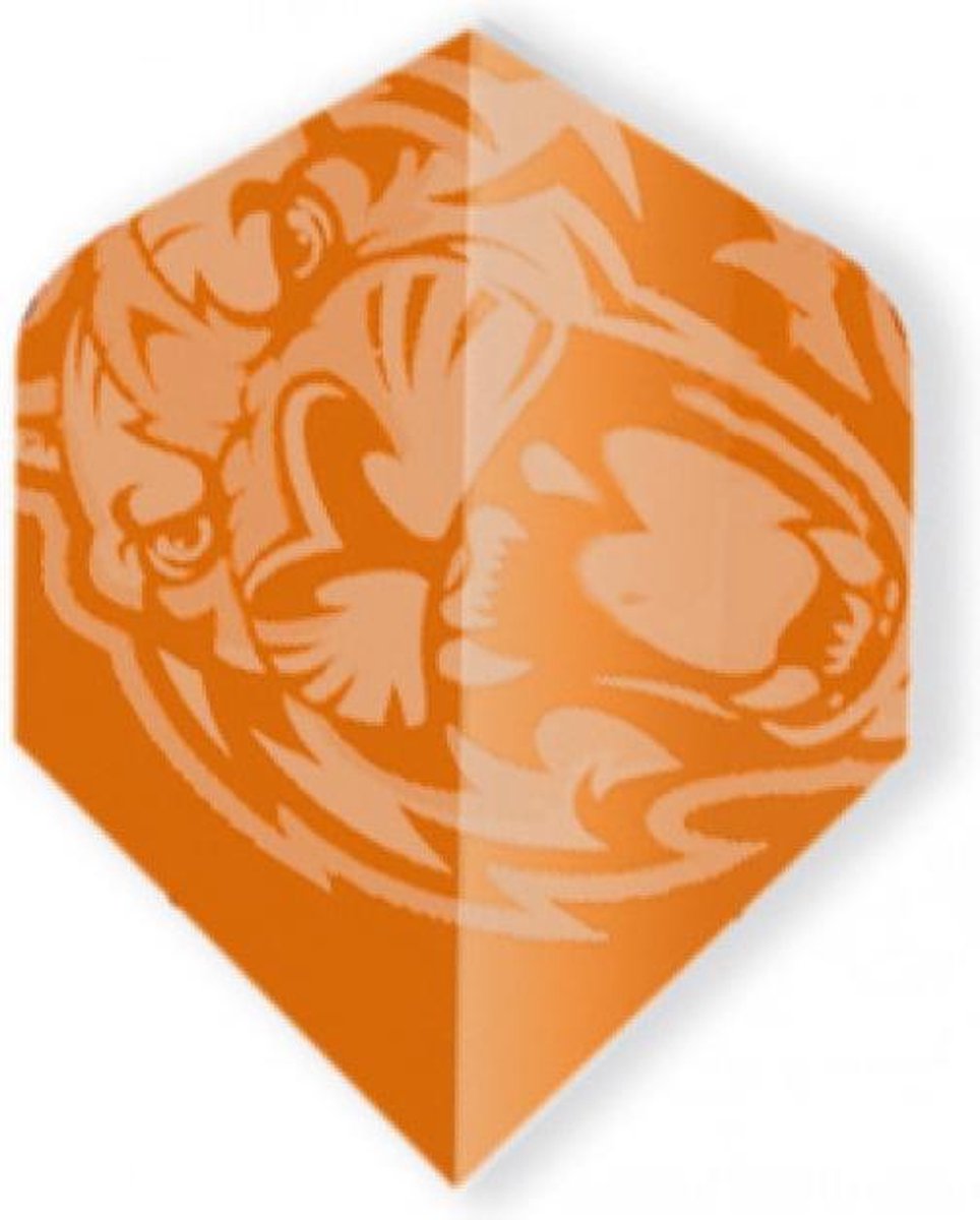 Unicorn Core 75 Micron Flights Plus - Lion 3 Stuks Oranje