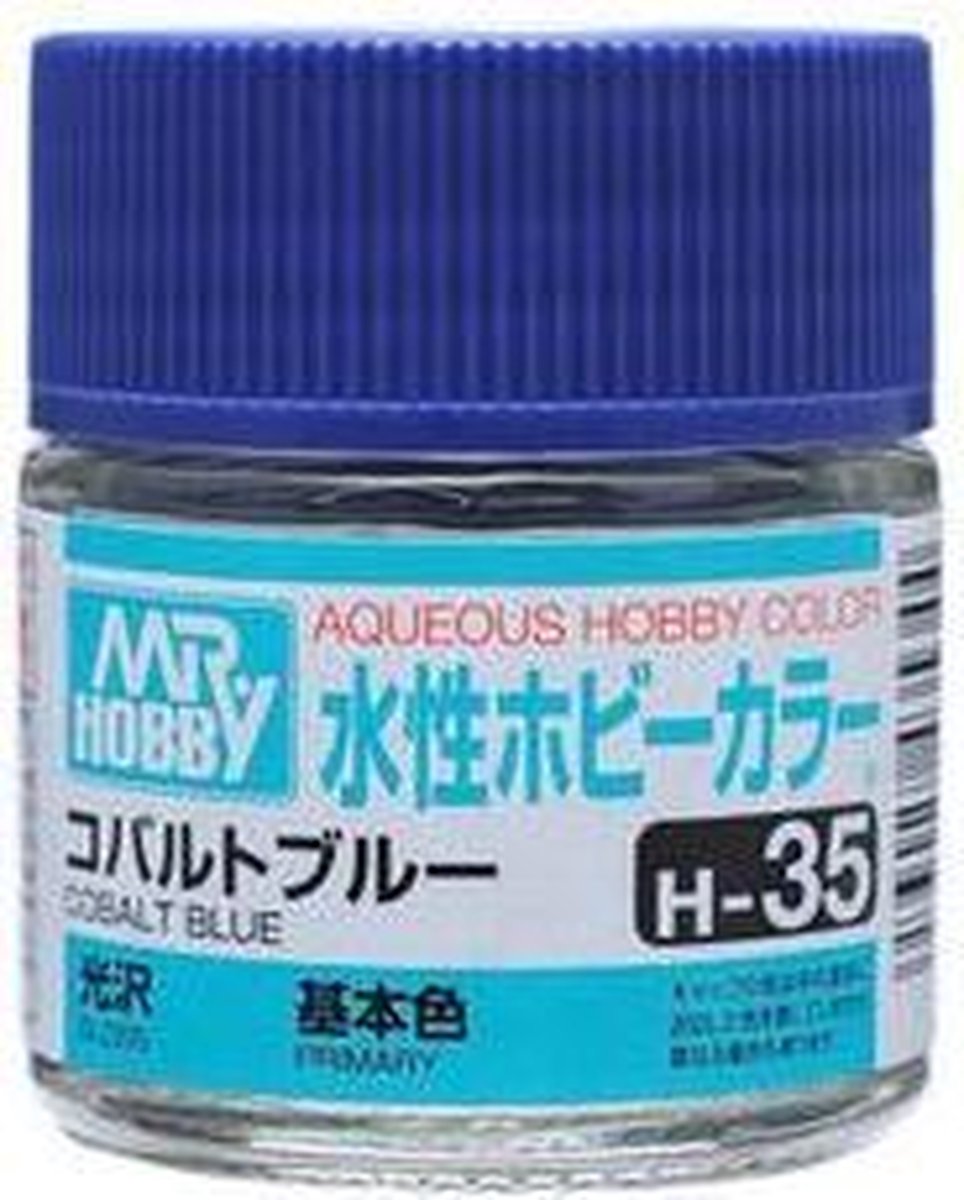 Mrhobby - Aqueous Hob. Col. 10 Ml Cobalt Blue (Mrh-h-035)