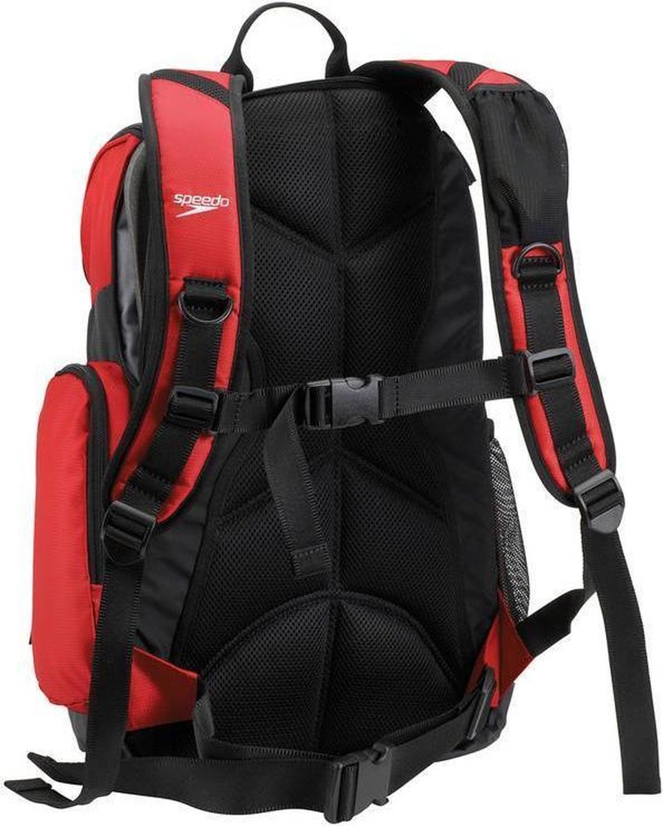 Speedo Zwemtas - rood/zwart