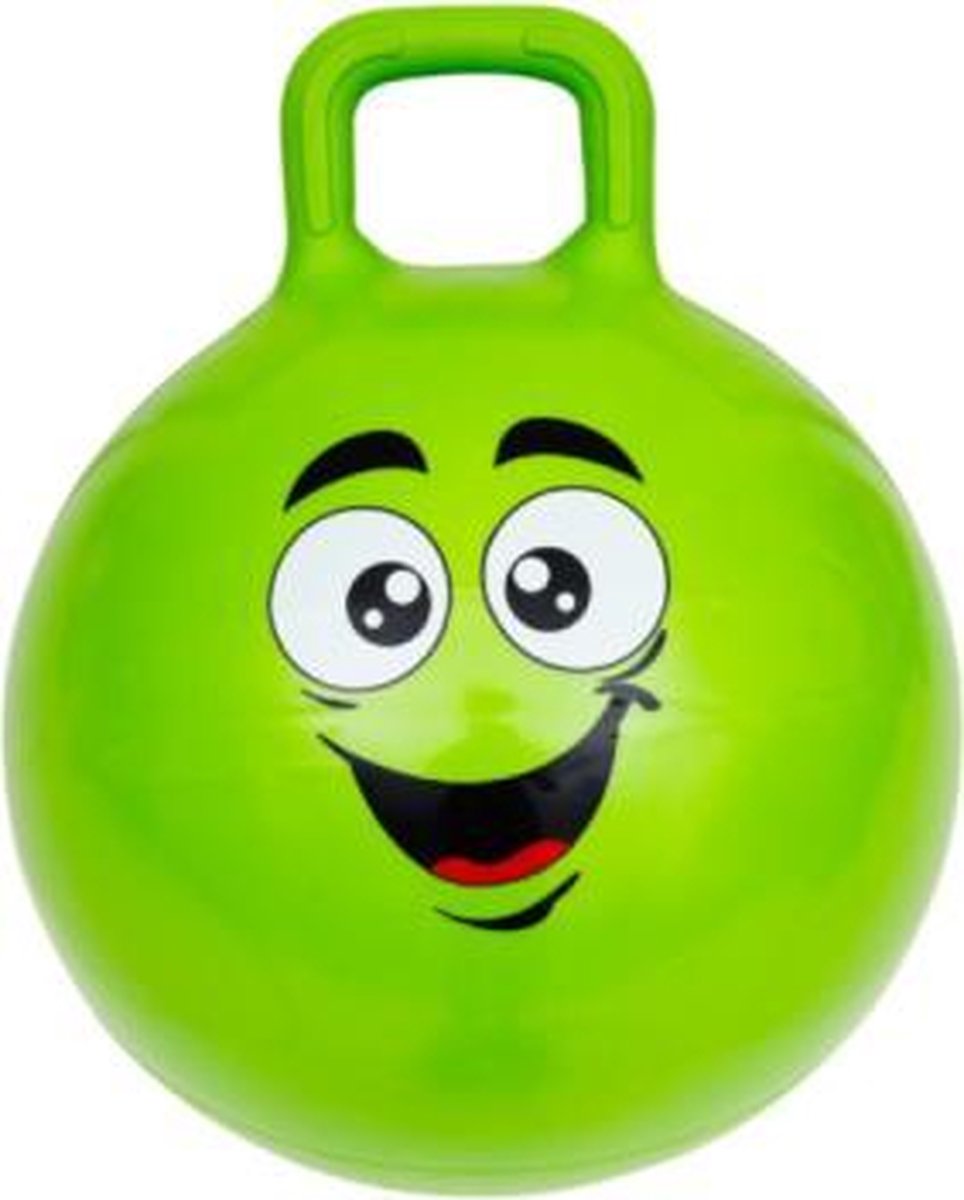 Skippybal - Speelgoed - Kinderen - 45 cm - GROEN met Rheme Liniaal