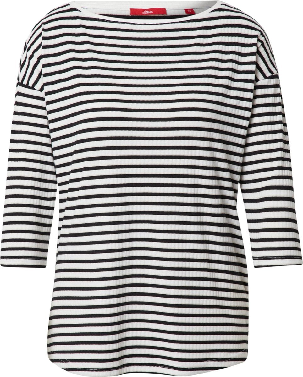 S.oliver shirt Zwart-36 (S)