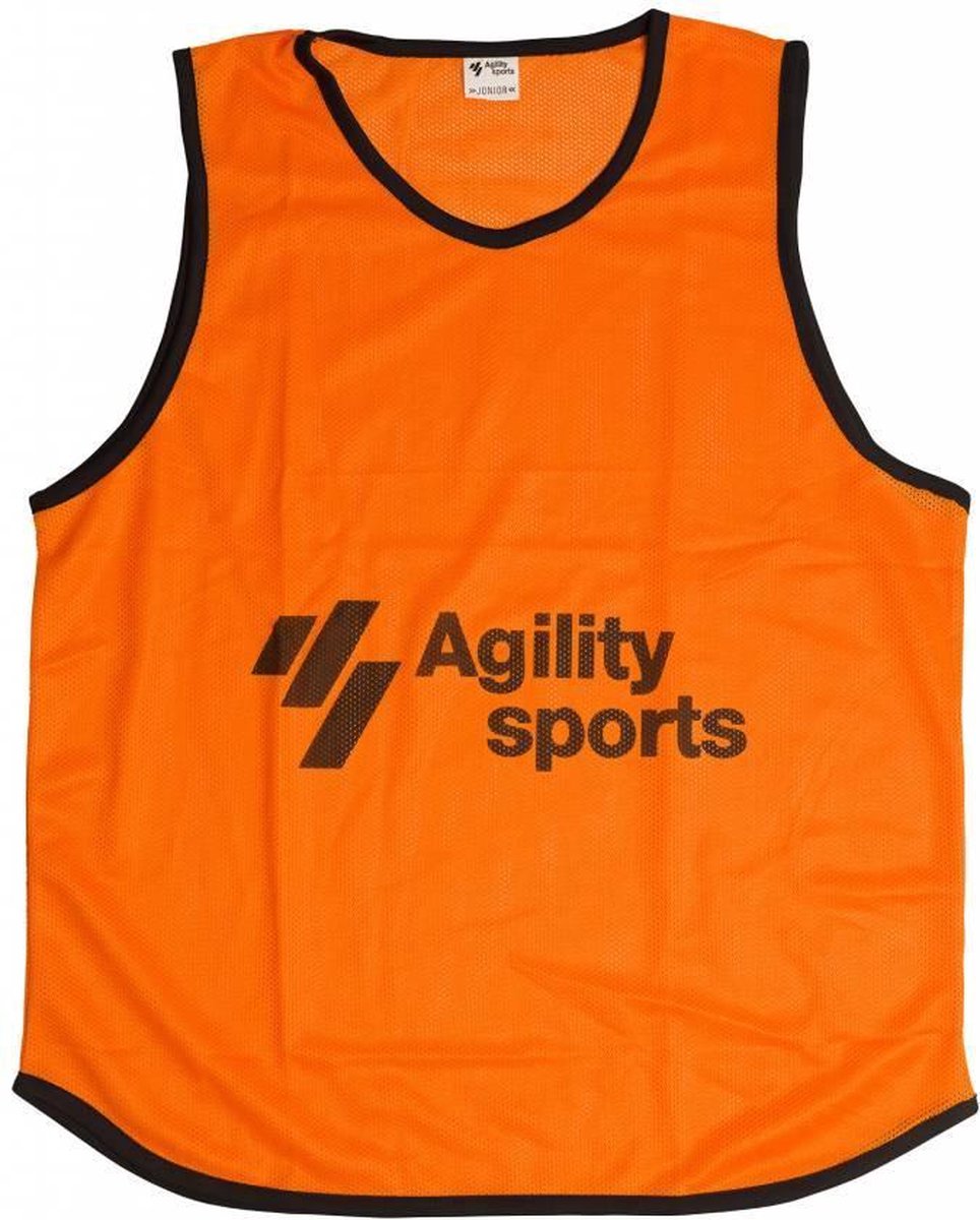 Hesjes Senior | 5 Stuks | Agility Sports | Trainingshesje | Hesje | Oranje |
