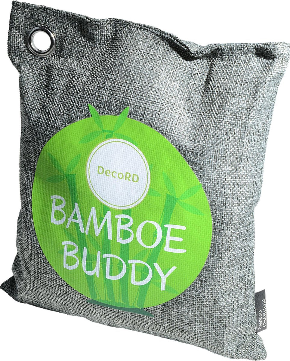 100% Natuurlijke Bamboe Luchtreiniger | Luchtfilter | Geurloze Luchtverfrisser | Geurvreter l 200 gram l Huisdier & Kindvriendelijk