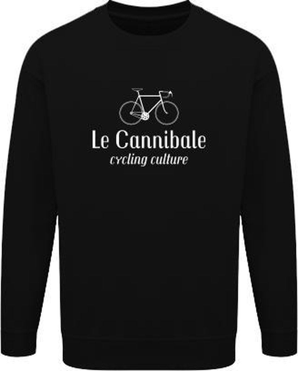 Wielren sweater zwart - Le Cannibale fiets