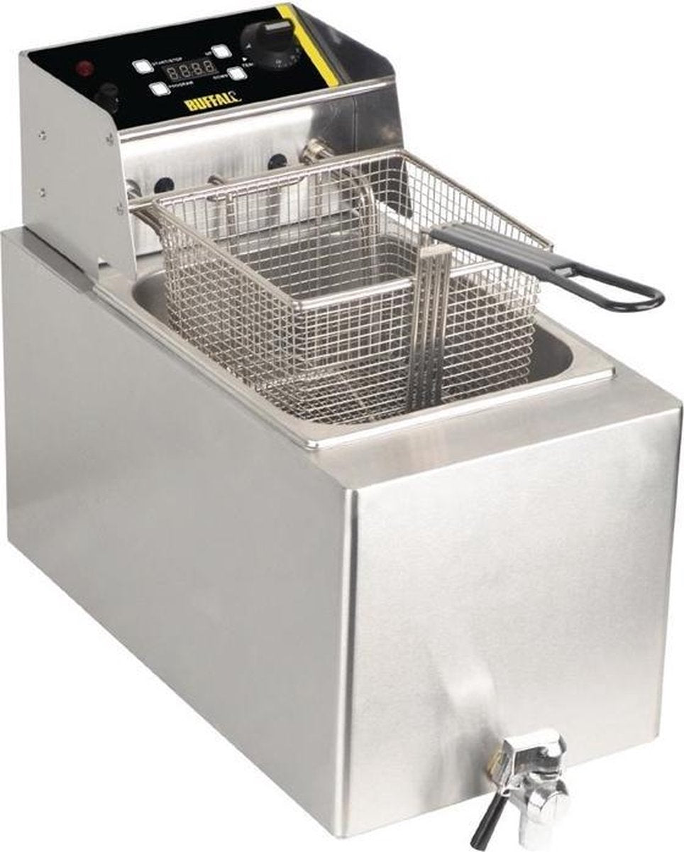 Buffalo enkele friteuse 8ltr