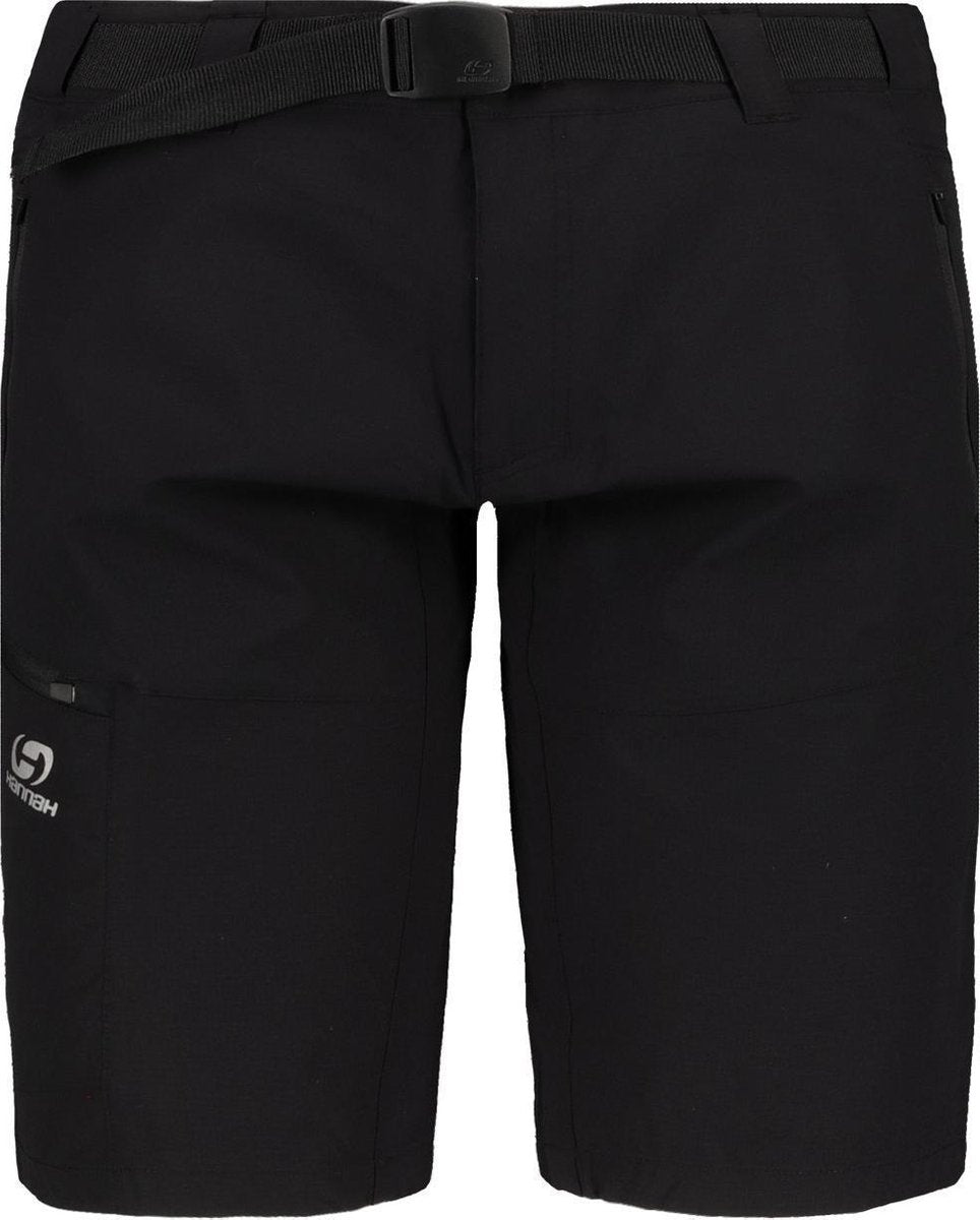 Hannah Korte Broek Doug Heren Polyamide/elastaan Zwart Mt M