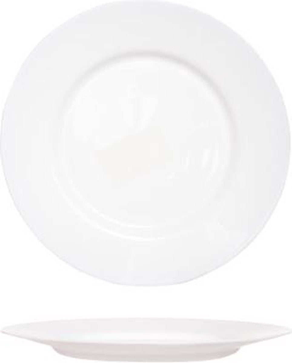 Every Day Wit Klein Dinerbord - Plat - Ø 24cm