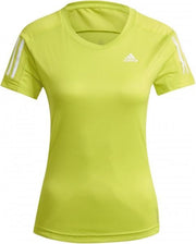 adidas Own The Run Shirt Dames - geel - maat XS