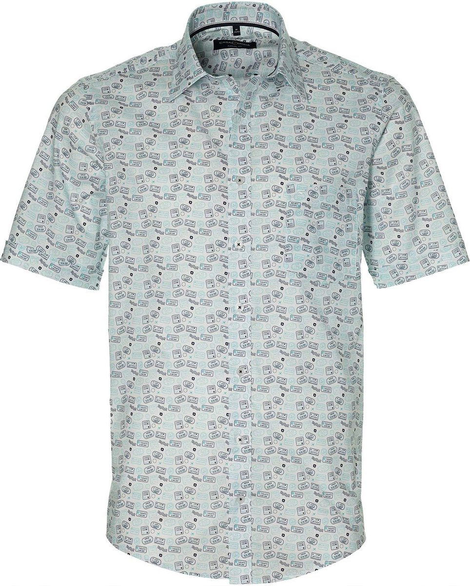 Casa Moda Overhemd - Regular Fit - Wit - 5XL Grote Maten