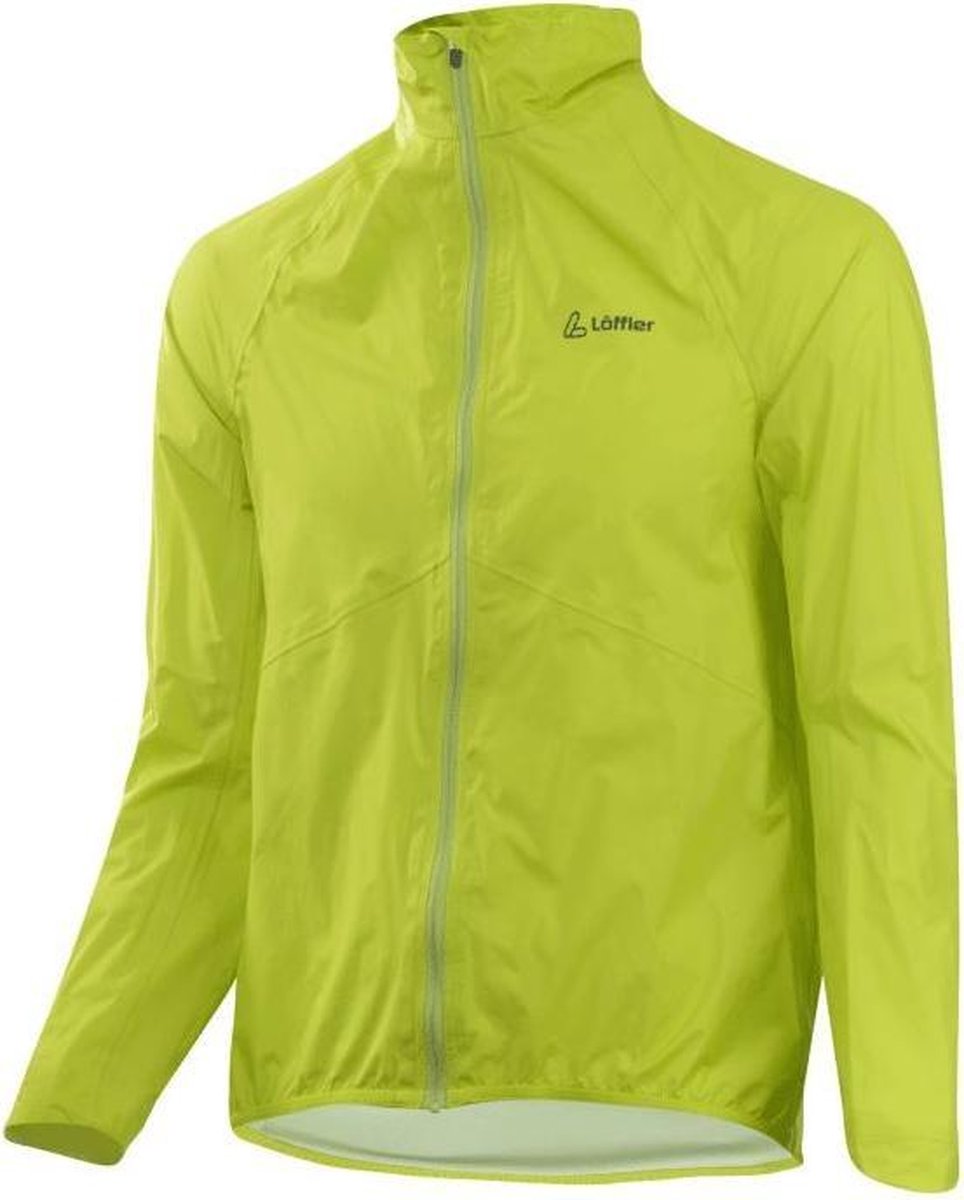 Loffler Fietsjack Wpm Pocket Heren Polyamide Lichtgroen Maat 48