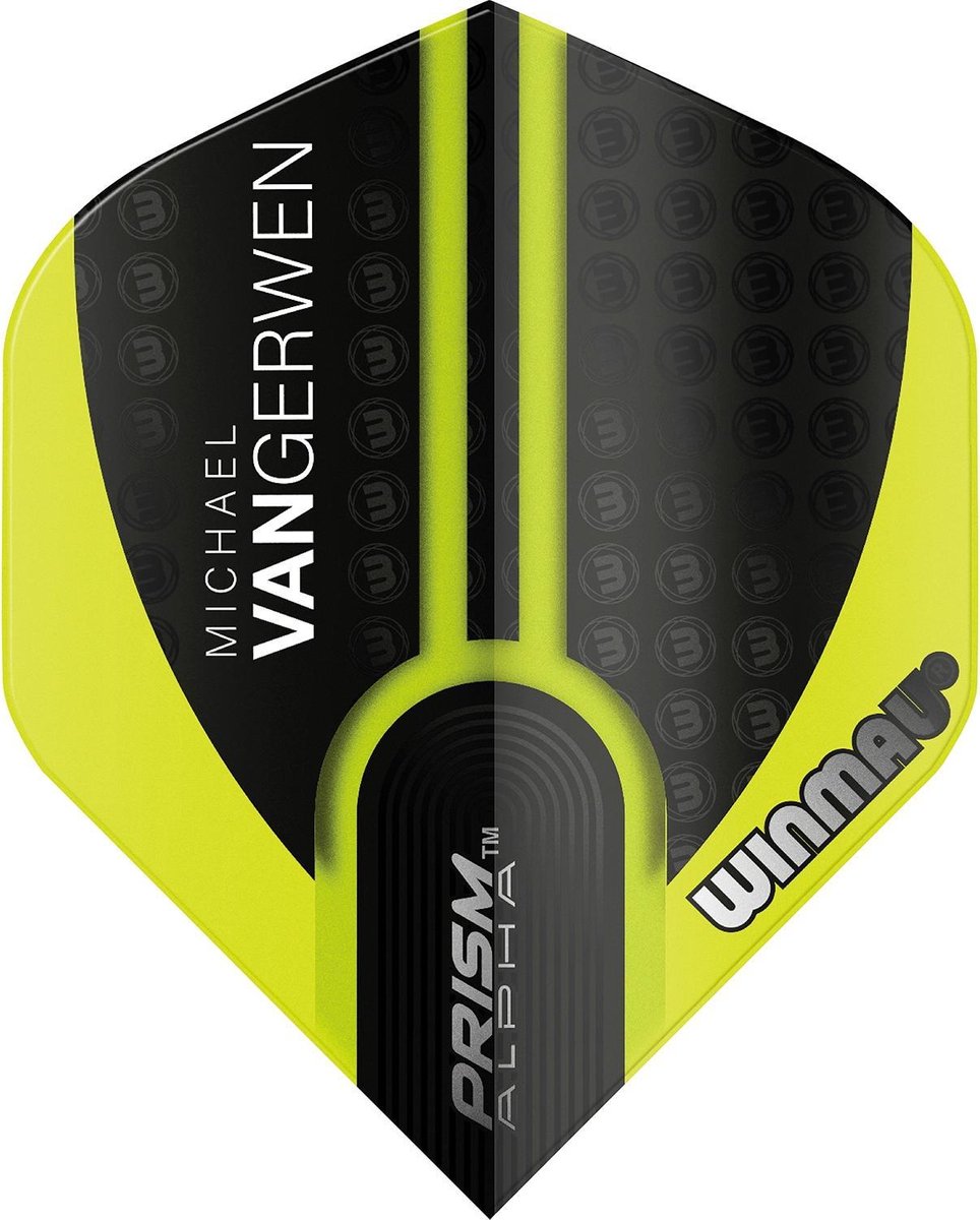 Winmau MvG Prism Alpha flight groen